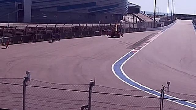 Авария в квалификации Формулы-1