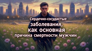 Сердечно-сосудистые заболевания, как основная причина смертности мужчин.