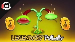 ЛЕГЕНДАРНЫЙ Брюшок на Острове Земли в My Singing Monsters (Мои Поющие Монстры)