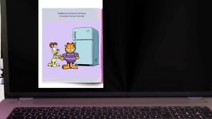 Гарфилд и свитер 🐶👕 #МультикФэшина #мультик #гарфилд #юмор #смешно #мода #мультфильм