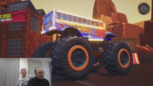 монстер траки хотвилсы  Hot Wheels Monster Trucks Stunt Mayhem трюки25-08-05 21-17-50