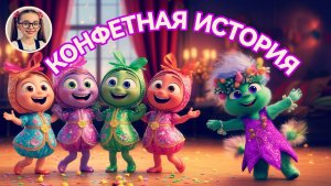 Малаша научит - конфетная история #детям #слушать #детки #сказки