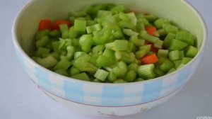 Cалат из сельдерея и моркови