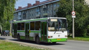 Автобус ЛиАЗ-5256.45 (АО 633 22). Покатушки по Барнаулу.