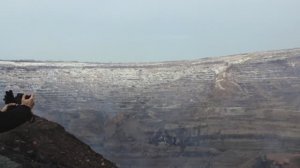 В Коркинском разрезе. Декабрь 2015 года.