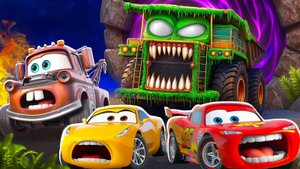 ⭐🤖МОЛНИЯ МАКВИН И ЕГО КОМАНДА НА ГОНКАХ С ОГРОМНЫМ ГРУЗОВИКОМ 🤪 😹 МУЛЬТФИЛЬМЫ ПРО МАШИНКИ