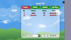 Прохожу 20 уровней в Apple Worm