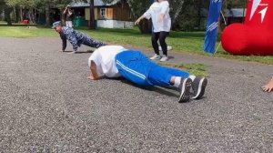 В Хакасии «Зарядку со стражем порядка» провёл мастер спорта международного класса