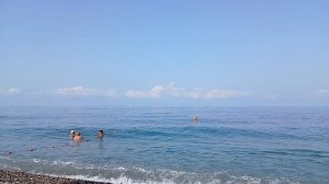 Абхазия. Утро 🌄  в Гаграх. Море 🌊.