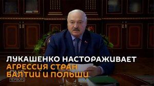Лукашенко настораживает агрессивное отношение стран Балтии и Польши к Беларуси