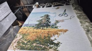 Вышивка крестиком. Продвижение Август от Овен. Вопрос, кто отправлял свою вышивку на флаг рукоделия?