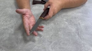 Нож Ласка из алмазной стали ХВ5