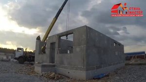 Строительство дома из панелей полистиролбетона