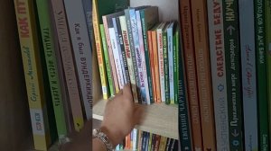 Разбор шкафа дома у нейропсихолога часть 4 (книжки для самостоятельного чтения)