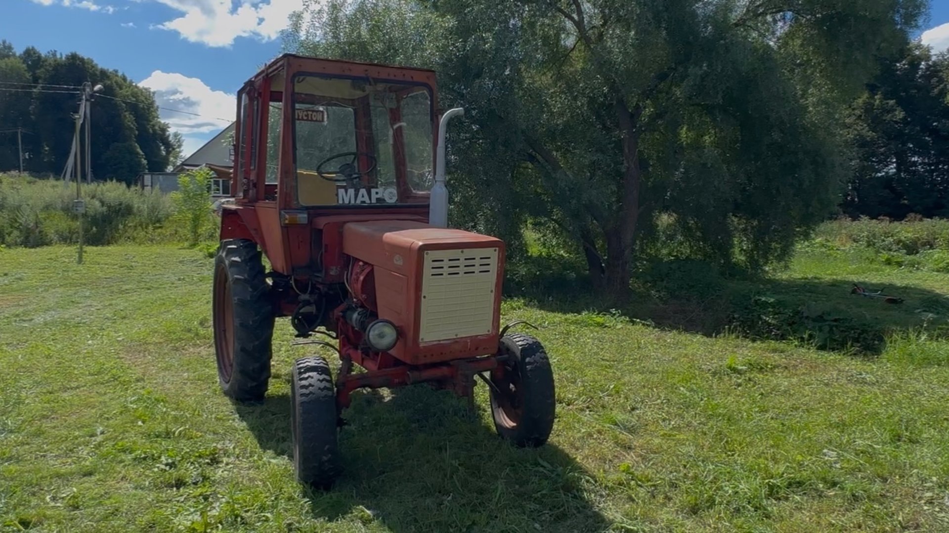 Мелкий ремонт трактора Т-25 (часть 2) смотреть онлайн