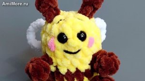 Амигуруми: схема Пчёлка Жужа | Игрушки вязаные крючком