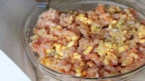 Cамса с курицей и сыром