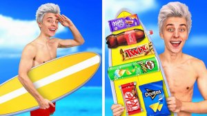 11 Способов Пронести СЛАДОСТИ в АКВАПАРК !   А4