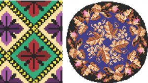 СТАРИННЫЕ СХЕМЫ. Art Nouveau. Рукоделие, вышивка, вязание. Подборка №153.