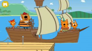 Три Кота: Большое Путешествие|Развивающий Мультфильм Игра|Смотреть Три Кота|Полное Прохождение