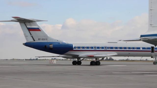 Ту-134А-3 и Ил-18д рядом