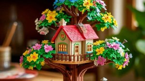 Собирать ПАЗЛЫ Онлайн. Как Собирать Пазлы_Собираем Цветочный дом_3Д пазлы