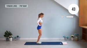 growingannanas Calisthenics 25 MIN NEW TO HIIT Workout, for Beginners - No Equipment - Full Body, No