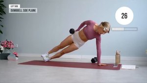 growingannanas Calisthenics 30 MIN FULL BODY BURN WITH WEIGHTS - HIIT With Dumbbells - No Repeat, Ho
