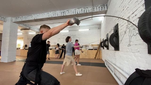 Открытая тренировка по военной сабле смотреть онлайн