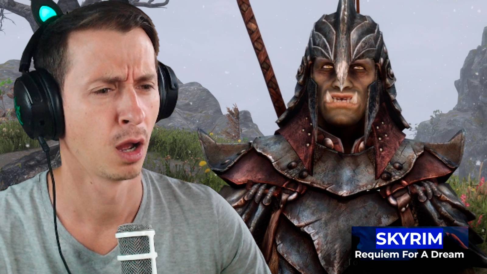 Skyrim #13 Requiem For A Dream RFAD 2025 Mr. Cat. Славная смерть. смотреть онлайн