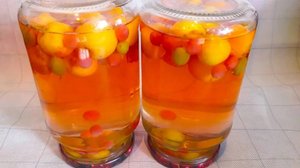 Ленивый рецепт - проще не бывает! Компот ассорти из ягод и фруктов на зиму без варки и стерилизации