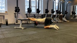 Растяжка широчайших на коробке c прямыми руками