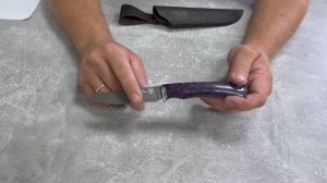 Нож Грибник-2 из Алмазной стали ХВ5