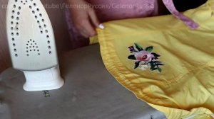 Как приклеить термо нашивку вышивку, с сайта Алиэкспресс, мой удачный опыт #вышивкаутюг