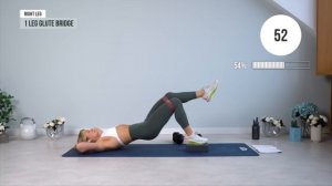 growingannanas Calisthenics Day 23_ 35 MIN STRONG GLUTES Workout - With Weights & Booty Band (HIIT I