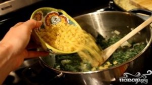 Итальянский суп с макаронами