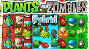 Растения против зомби PvZ Hybrid 3.7 Plants vs Zombies