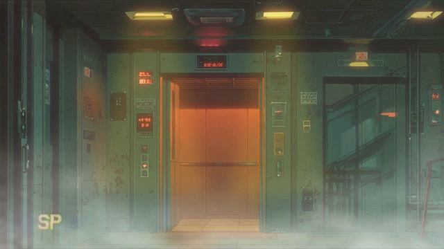 A M B E R L O C K [Cyberpunk Synthwave Holding Pattern in Emergency Aesthetic]