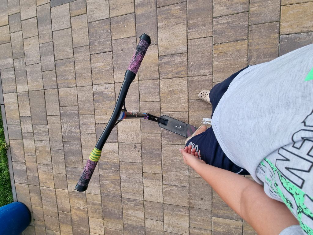 рассказываю про самокат