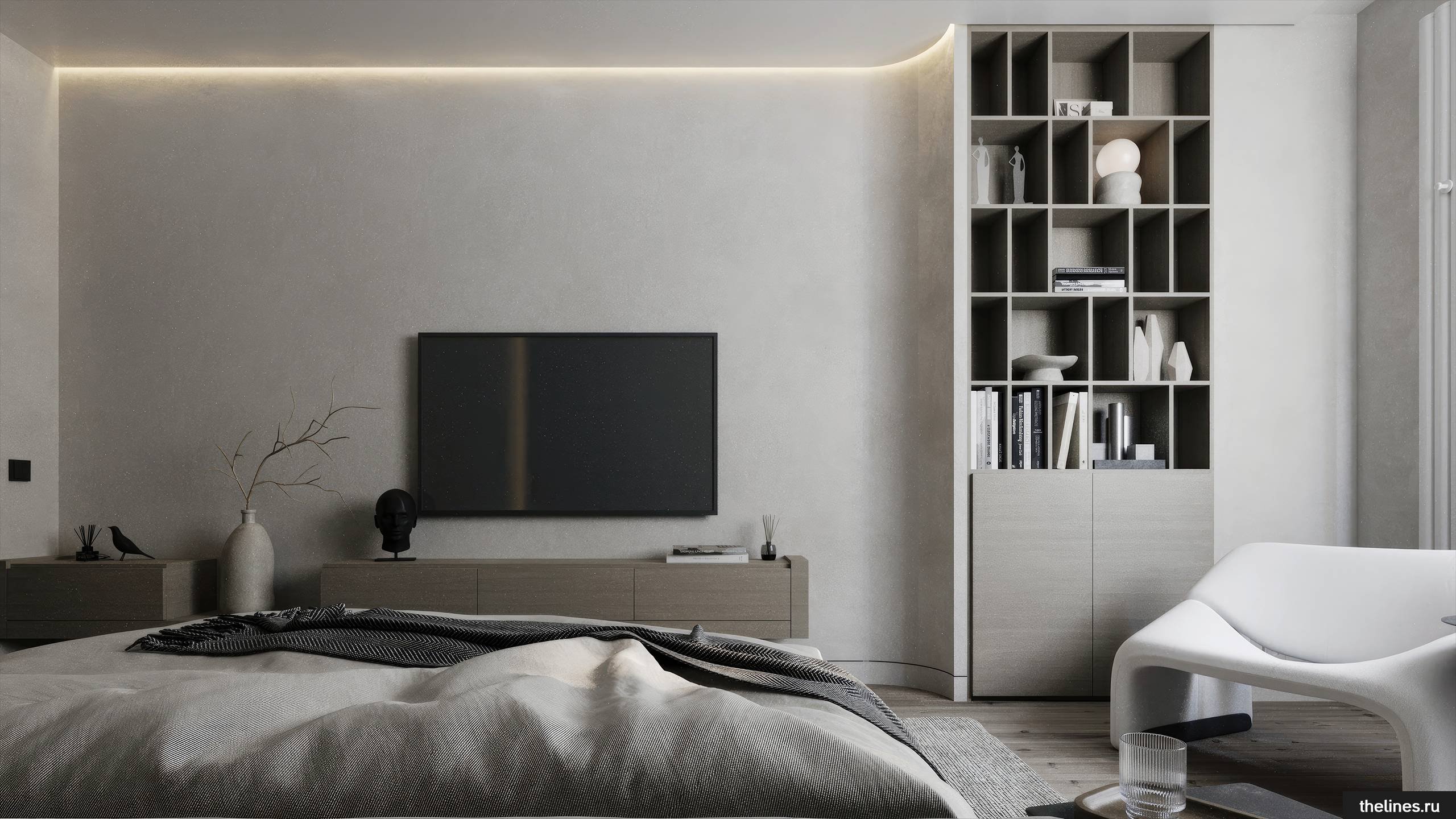 CAVELAIR | ДИЗАЙН ИНТЕРЬЕРА 65м2 | By Thelines.ru