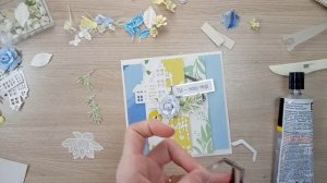 Мастер-класс по созданию детской несложной, но нежной открытки / Скрапбукинг