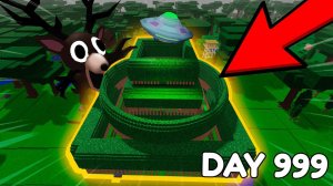 Я построил САМУЮ ПРОЧНУЮ БАЗУ за 99 НОЧЕЙ В ЛЕСУ В ROBLOX