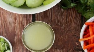 Cалат с огурцами