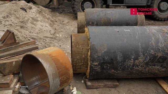В Томске продолжается ремонт теплосетей
