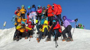 Видео о восхождении на Арарат группы "Supergirls"