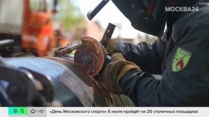 Собянин: поддерживать работу инфраструктуры помогают собственные производства: сюжет «Москва 24»