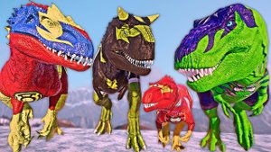 КРУТЫЕ СРАЖЕНИЯ динозавров✨🎈мультфильмы, мультики детям, мультик про животных, детские мультики