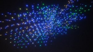 Шоу дронов в Саудовской Аравии для Autoville