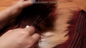 Как  разрезать натуральный мех и не испортить. Режем мех на тонкие полоски для пошива шапки. DIY