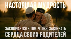 НАСТОЯЩАЯ МУДРОСТЬ ЗАКЛЮЧАЕТСЯ В ТОМ, ЧТОБЫ ЗАВОЕВАТЬ СЕРДЦА РОДИТЕЛЕЙ